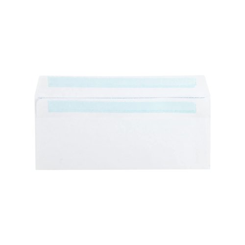 LUXPaper Quality Park #8 5/8 Double Window Envelopes | Redi-Seal | 3 5/8" x 8 5/8" | White | 24lb. Text | 500 Qty