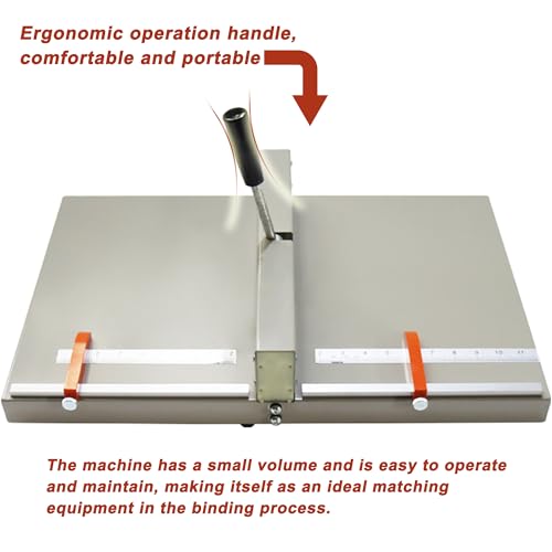 Manual Paper Creasing Machine with Adjustable Blocks for Cardstock & Photos