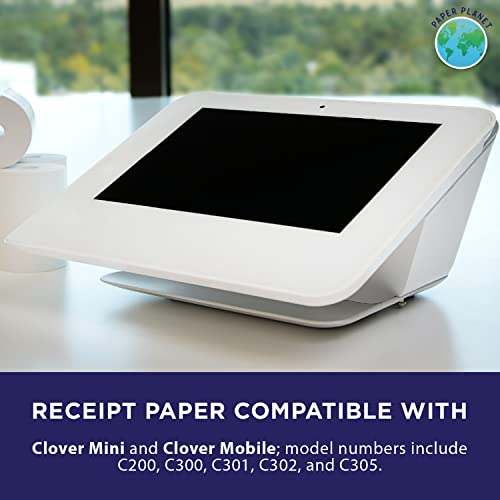 Thermal Paper for Clover Mini by Paper Planet | C200, C300, C301, C302, C305 | 24 Rolls