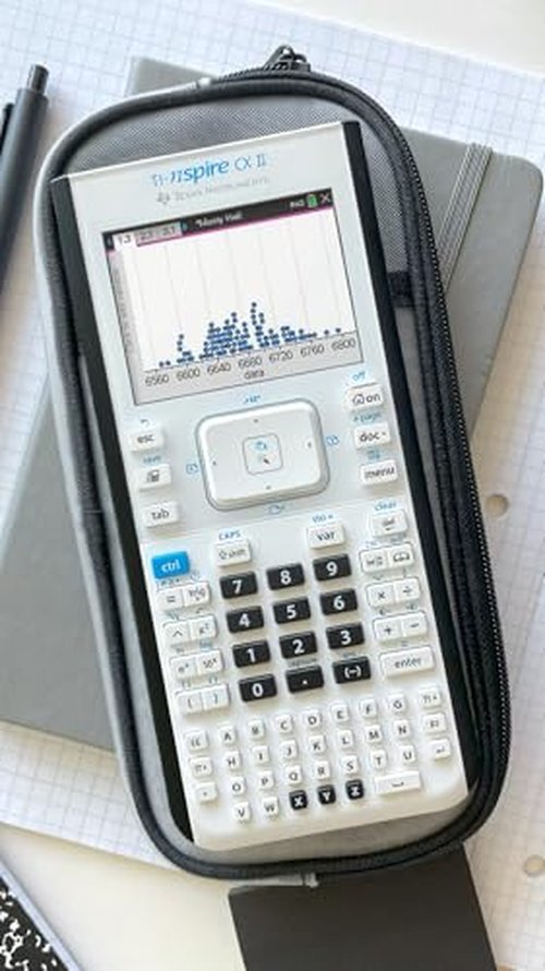 Texas Instruments TI-Nspire CX II Color Graphing Calculator with Student Software (PC/Mac) White 3.54 x 7.48