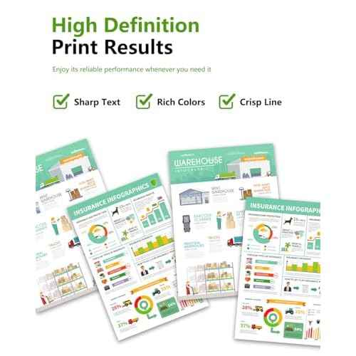 LC3011 XL Ink Cartridges High Yield Replacement for Brother LC3011 LC3011XL Ink Compatible with MFC-J497DW MFC-J491DW MFC-J895DW MFC-J690DW Printer 4-Pack(BK/C/M/Y)