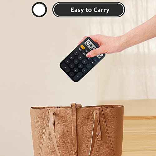 VEWINGL Standard Calculator 12 Digit,Desktop Large Display and Buttons,Calculator with Large LCD Display for Office,School, Home & Business Use,Automatic Sleep,with Battery