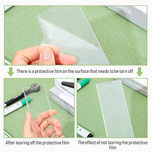 50 Sets 2 x 8 Inch Acrylic Wall Name Plate Holder Clear Plastic Sign Holder Frame with Adhesive Tape Horizontal Name Plates for Door Office Nameplate Display Trays Office Home Classroom Favors