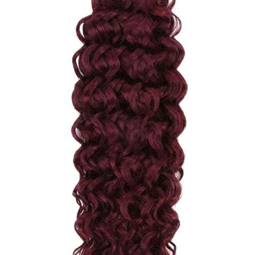 26 28 30 Inch #99J Bundles Water Wave Bundles Human Hair Burgundy Water Wave Bundle Unprocessed Brazilian Virgin Weave Hair 3 Bundle 50 Gram Per Bundle