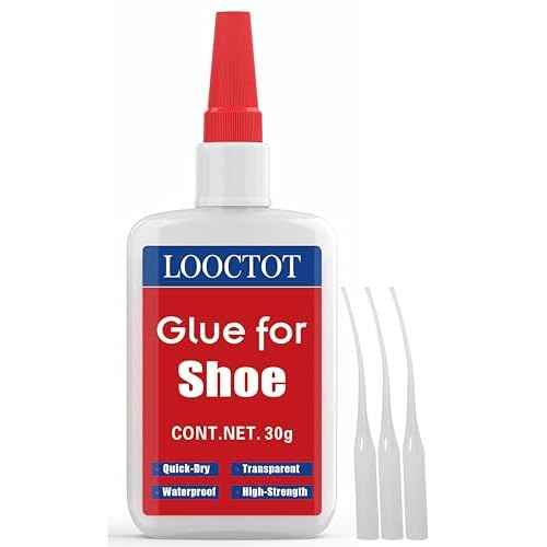30g Shoe Glue,Boot Glue,Super Instant Glue for Shoe and Sole Repair,Shoe Heel Repair,Bonding Various Materials Such as Rubber,Leather;Waterproof Clear