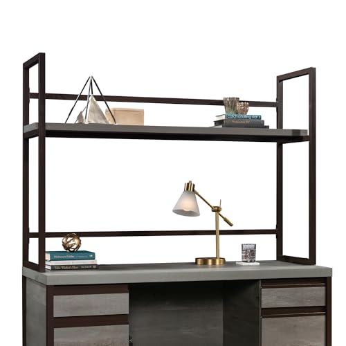 Sauder Manhattan Gate Mystic Oak Hutch for Desk 429258