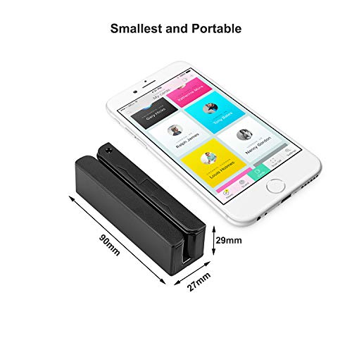 USB Magnetic Credit Card Reader 3 Tracks MSR605 MSR606 for POS System
