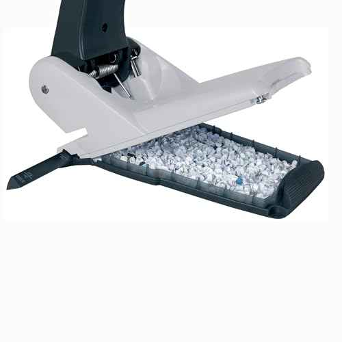 Esselte Leitz 51800035 Filing Hole Punch up to A3 6.5 mm with Stop Rail Blue