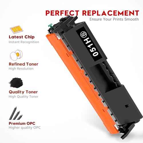 Toner Kingdom 051H 051 Toner Cartridge Black Replacement for Canon 051H Toner Cartridge 051 for Canon ImageCLASS MF267dw MF264dw MF269dw MF266dn MF263dn LBP162dw LBP161dn Printer (2 Black)