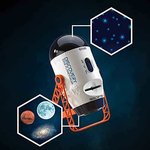 Discovey 6000076 Space Projector, White