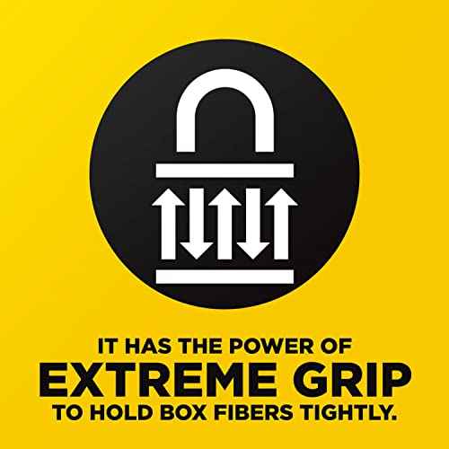 Scotch Box Lock Packaging Tape, 4 Rolls with 4 Refillable Dispensers, 1.88 in x 54.6 yd, Extreme Grip Packing, Shipping and Mailing Tape, Sticks Instantly to Any Box (3950-4RD)