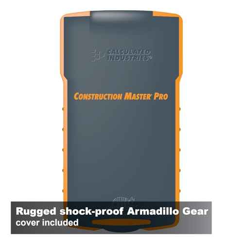 Calculated Industries 4065 Construction Master Pro Advanced Construction Math Feet-inch-Fraction Calculator for Contractors, Estimators, Builders, Framers, Remodelers, Renovators and Carpenters