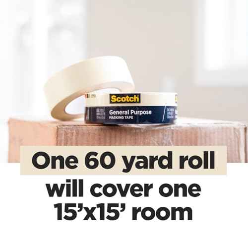 Scotch Greener Masking Tape, 0.94 in x 60 Yard, 2050, 1 roll