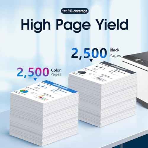 410A Toner Cartridge Replacement Compatible for 410A 410X 410 CF410A CF411A CF412A CF413A Work with Pro MFP M477fnw M477fdw M477fdn M452dn M452nw M477 Printer (4-Pack)