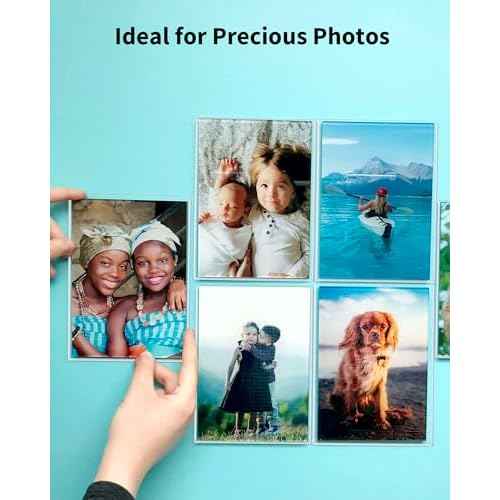 4x6 Toploader - Durable Hard Plastic Sleeves, Sheet Protectors for Photo Cards, Kpop, Post and Trading Cards (25-Pack)