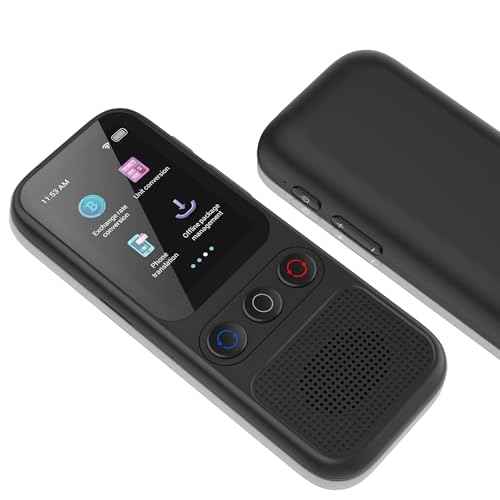 Language Translator Device, 138 Languages Supported, Instant Offline Language Translator Device, Voice Translator Offline, Portable Two-Way Real-Time Language Translator for Travel Business Learning