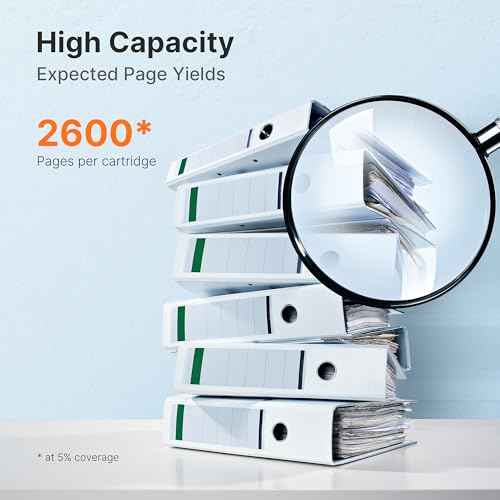 E-Z Ink Compatible TN660 Toner Cartridge Replacement for Brother TN660 TN-660 TN630 High Yield to Use with HL-L2300D HL-L2380DW HL-L2320D DCP-L2540DW HL-L2340DW HL-L2360DW MFC-L2720DW (Black, 4 Pack)
