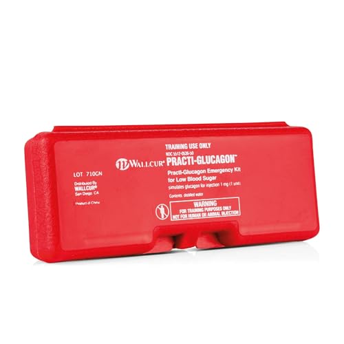 Practi-Glucagon Kit Medical Training Simulation for Hypoglycemia Management
