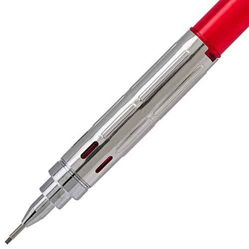 Pentel GraphGear 300 Mechanical Pencil, Box of 12 Pencils, red (0.9mm)