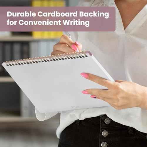 Weekly To Do List Notepad with 52 Undated Sheets£¨8.5"¡¿11"£©- Undated Weekly Planner Notepad for Office Desk Accessories and Supplies - Midnight Lilac