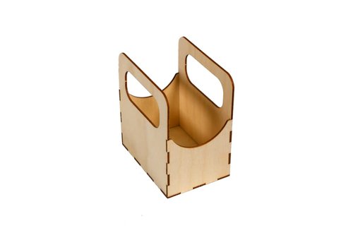 The Broken Token Fireball Island Compatible Game Crate - Wooden Storage Box with Multiple Trays