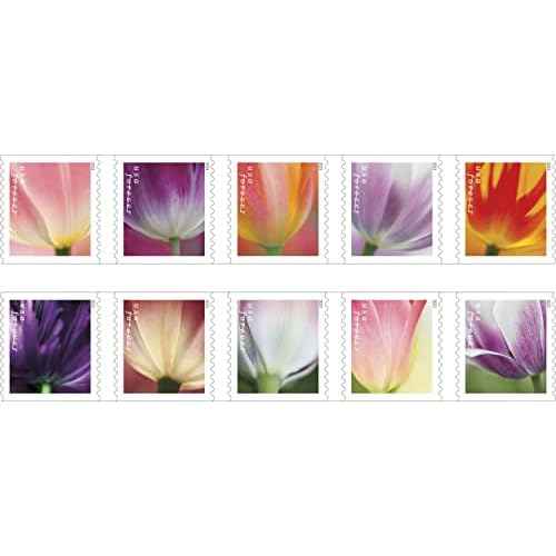 2023 Tulip Blossom Forever First Class Postage Stamp (10 Count Strip) Y