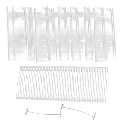 Amzlysdok 5000 Pcs 1-Inch Tagging Gun Refills, Universal Plastic Tag Barbs for Most Tag Guns