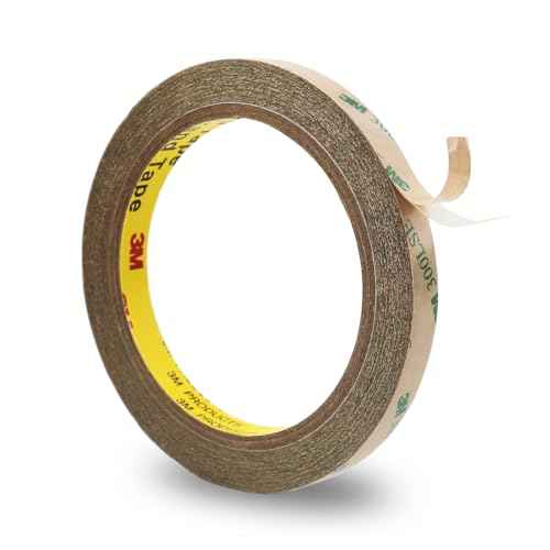 3M 300LSE Double Sided Tape 0.39" x 36 Ft, Clear Mounting Tape for Scrapbook, Heavy Duty Adhesive Tape Electronics, Laptop & Phone Repairs, Arts, Crafts, Leather Work, Card Making ? 1 Pack