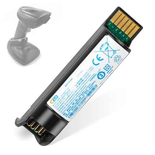 CBQ BT-000317-01 Replacement Battery for Zebra DS22 DS2278 DS2208 DS2278SR DS2278-HC Handheld Scanner Barcode Lithium-Ion Battery BTRY-DS22EAB0E-00
