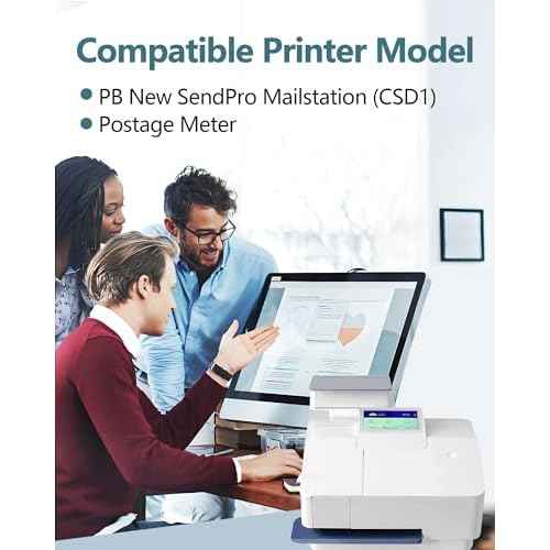 High Capacity SL-870-1 XXL Red Ink Cartridge High Yield Combo Pack (16 ML) Compatible SL8701 Ink Cartridges Replacement for Pitney Bowes New SendPro Mailstation Postage Machines