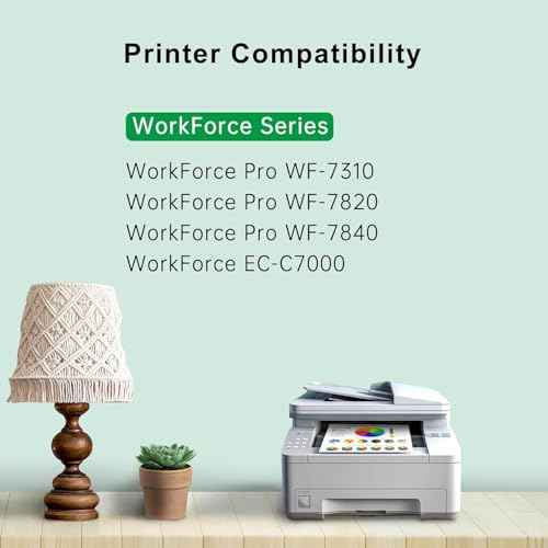 Remanufactured 812 812XL Ink Cartridges Combo Pack WF-7840 Replacement for Epson 812XL 812 XL Ink Cartridges Work for Epson Workforce Pro WF-7820 WF 7840 WF-7310 EC-C7000 Printer, 4 Pack (BK/C/M/Y)