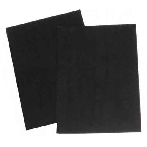 Premium Quality Suede Sheets 8.5"x12" with Super-Strong self-Adhesive Backing. Ideal for Making Peel-and-Stick (self-Stick, Stick-on) Soles for Dance Shoes [SUEDE-DIY-2pk-black].