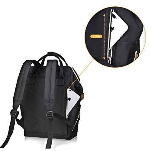 Bebamour Travel Backpack for Women and Men Laptop Rucksack 15.6 inch Classic Waterproof College Travel Business Bags Dipaer Backpack£¨Black£©