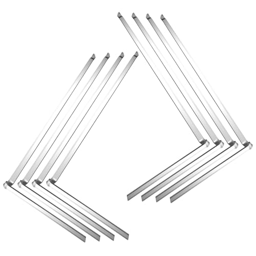 8 Pcs 25" Hangrails File Cabinet Rails Contains 4 Lefts 4 Rights Completes 4 Drawers Compatible with Hon July 1, 1996 and Current 530 Series and 500 Series Files Metal Vertical File Drawers