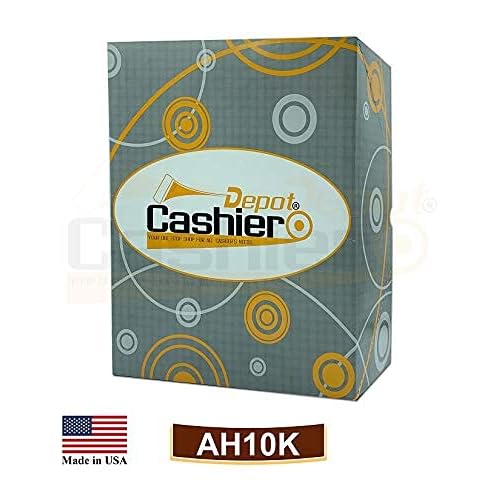 500 Night Key Drop Off Envelopes For Auto Shop Repair or Service, 4 1/8" x 9 1/2", After Hours Key Drop Envelopes with Self Seal Flap, Sturdy 24lb. Brown Kraft (500)