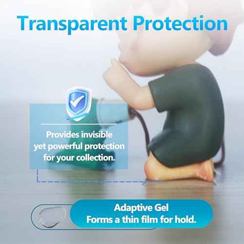 10 oz Exhibit Gel for Museum, Removable Clear Museum Exhibit Putty Wax for Fixed Collection and Decorations to Prevent Falling, Vibration.