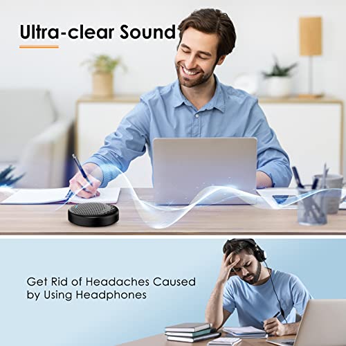 EMEET Luna Conference Speaker & Microphone Black for 8 Users