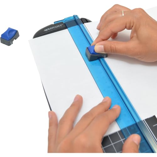 Westcott Black Paper Cutter Blade Replacement Set for Multi-Purpose Trimmer, 2 Pack