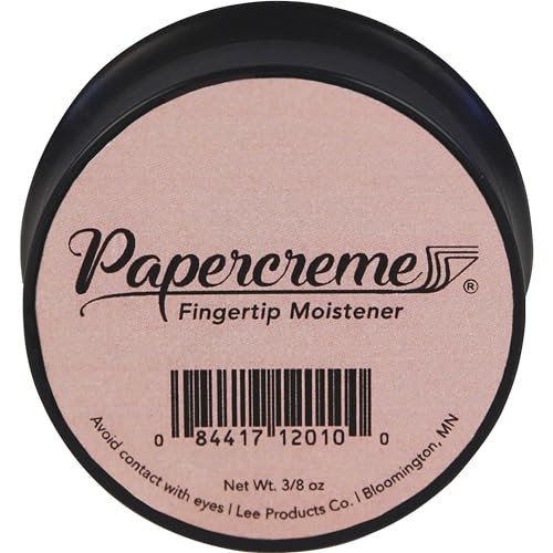 PAPERCREME Fingertip Moistener – Replenishes Natural Moisture, 3 Pack