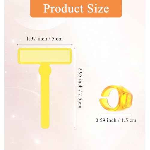 Finger Readers for Kids, 7 Pcs Finger Highlighters for Reading, Improve Early Readers' Focus (Multicolor)