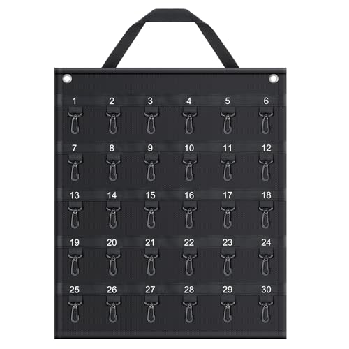 Rollable Key Case Organizer for Professionals — Holds 30 Keys