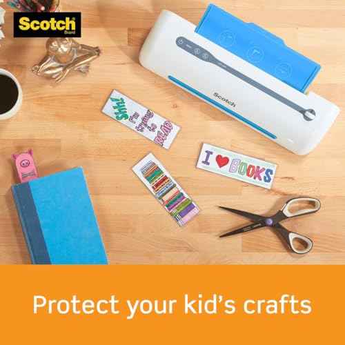 Scotch Self-Sealing Laminating Pouches, Letter Size (9.3¡È x 11.8¡È) ? 25-Pack of No-Heat Laminator Sheets for 8.5¡È x 11¡È Documents