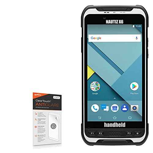 BoxWave Screen Protector Compatible with Handheld Nautiz X6 - ClearTouch Anti-Glare (2-Pack), Anti-Fingerprint Matte Film Skin