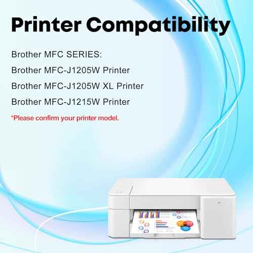 Miss Deer 8 Pack LC404 Ink Cartridges New Version Compatible Replacement Ink for Brother LC404 LC-404,Work for MFC-J1205W MFC-J1215W MFC-J1205W XL Printer