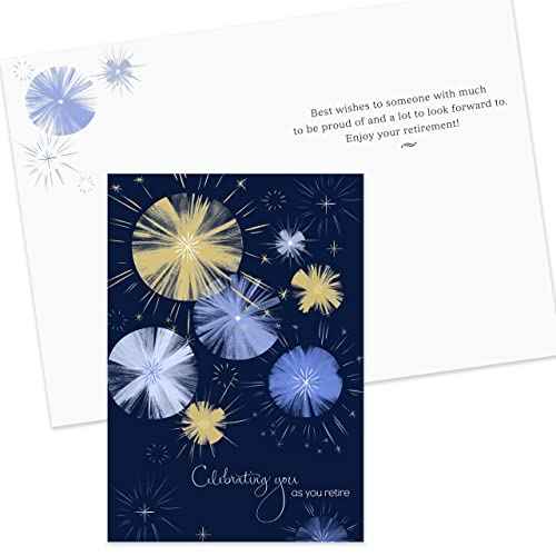 Hallmark Business Bulk 25 Pack Assorted Corporate Retirement Cards for Customers & Employees (Congrats, Cheers & Celebrations), 5 x 7 Cards, Message Inside, Envelopes Included