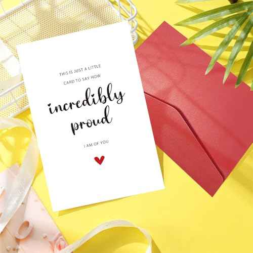 Incredibly Proud of You Card, Congratulations Card, Graduation Card, Well Done Card, Encouragement Card, Promotion Card, Passed Exam Card