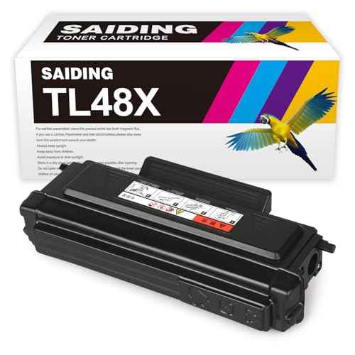 SAIDING Remanufactured 1 Black TL48X TL-48X Toner Cartridge Replacement for L2300DW L2350DW M118DW M29DW L2710FDW Monochrome Laser Printer.