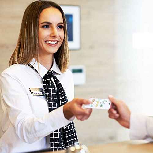 2000 Pcs Envelopes Hotel Key Card Holder Sleeves Credit Sleeve Gift Holders Hotel Key Card Packet Keycard Envelope Sleeve for Business Office 2.4 x 3.5 Inch(Delicate)