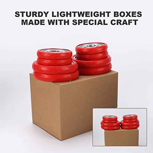 CRUGLA 40 Packs 8x6x6 Shipping Boxes Cardboard Boxes Shipping Box for Business Packaging Thin Box