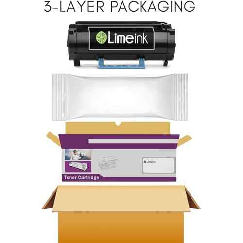Limeink Compatible Toner Cartridge Replacement for Lexmark 601H High Yield Toner Cartridge for Lexmark 60F1H00 601H MX310 MX310dn MX410 MX410de MX510 MX511 MX511de MX610 MX611 Printer - 1 BK